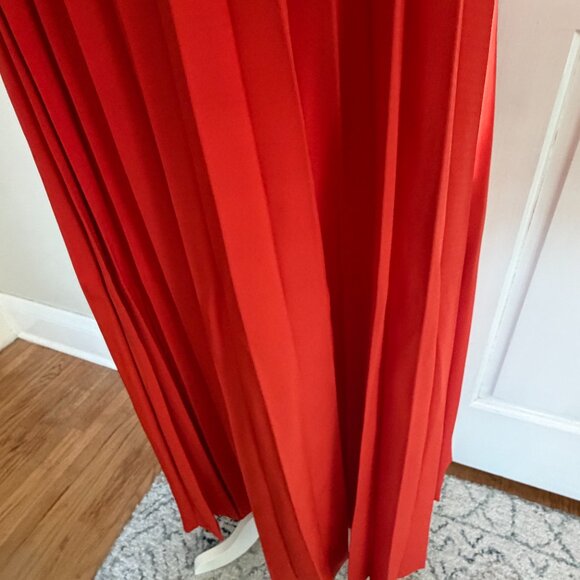 b.young | pleated midi maxi red flowy skirt for holiday | EU 38, US Medium - Picture 4 of 6
